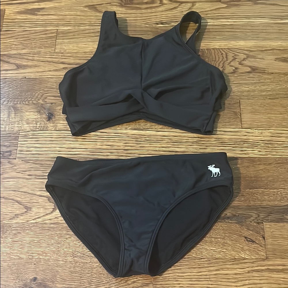 Abercrombie Kids girls 2 piece bathing suit